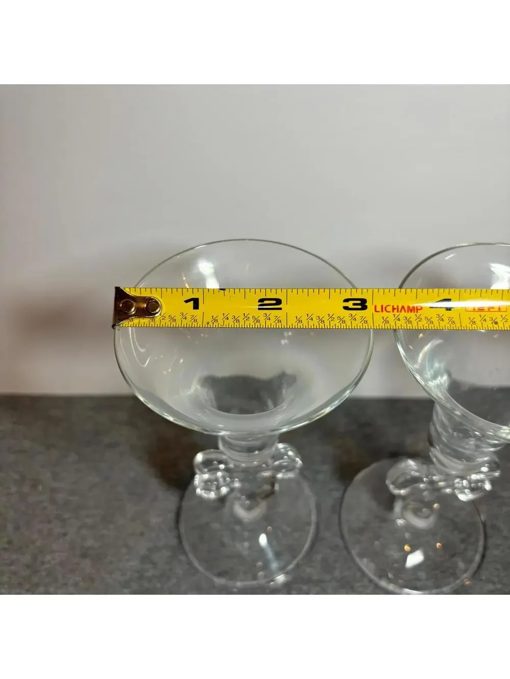 Marc Aurel Flower Glasses - pair